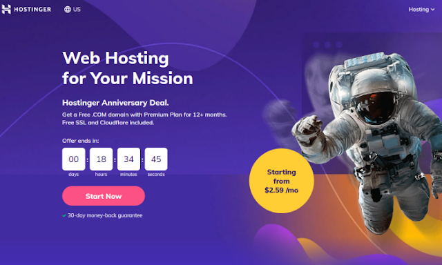 Hostinger cloud hosting